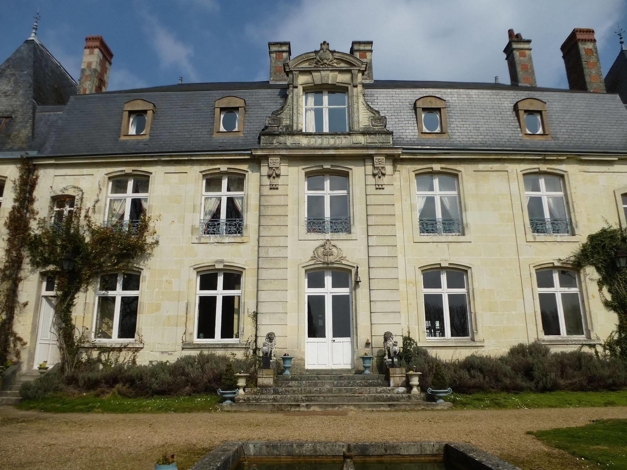 Chateau De La Voute Trôo Exterior foto